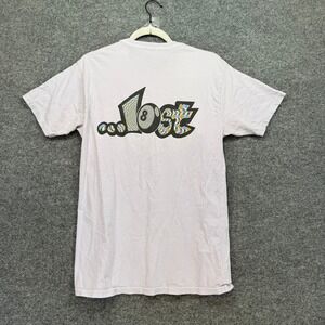 Lost Tshirt Mens Small White Purple 8-Ball Psychedelic Surf Skate Streetwear